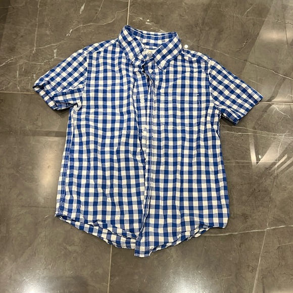 JCrew Crewcuts boys short sleeved dress shirt - Picture 1 of 2